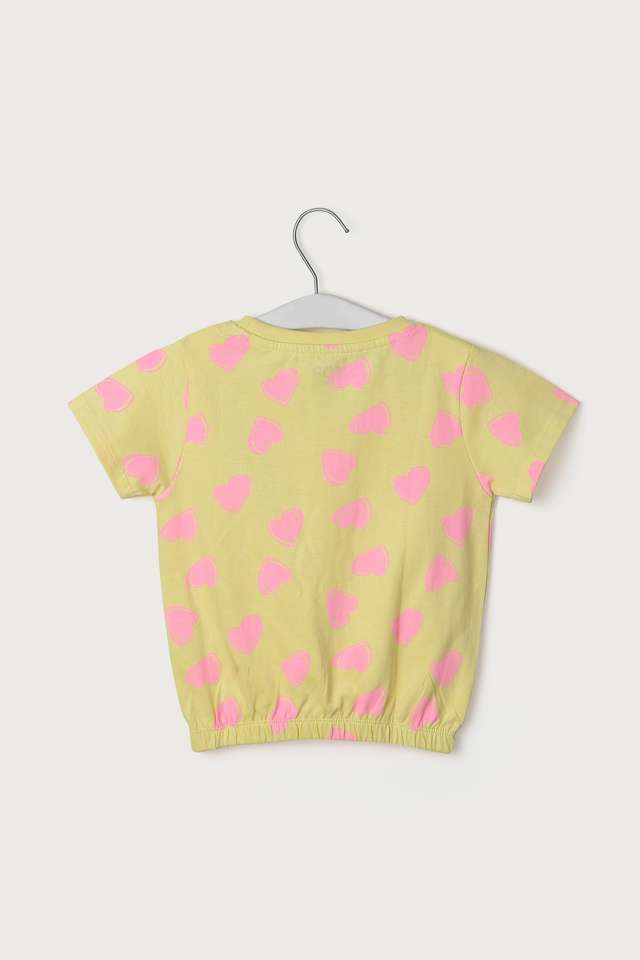 Printed-Cotton-Round-Neck-Girls-Casual-Wear-Top