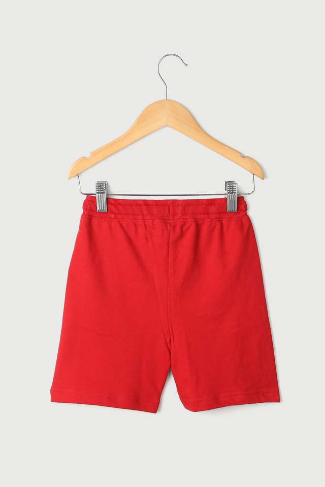 Solid-Cotton-Regular-Fit-Boys-Shorts