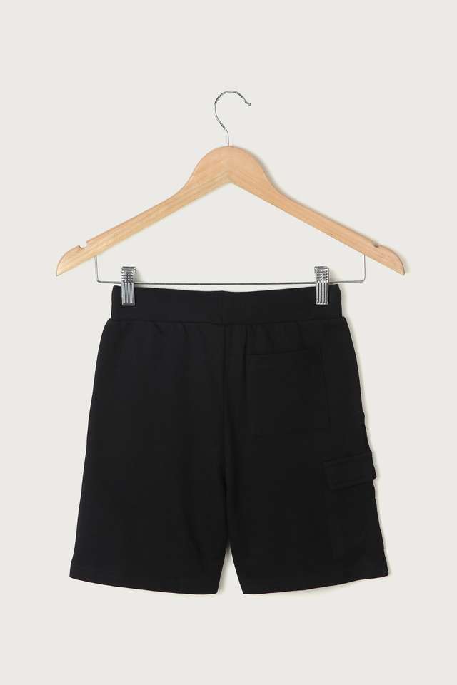 Solid-Cotton-Regular-Fit-Boys-Shorts