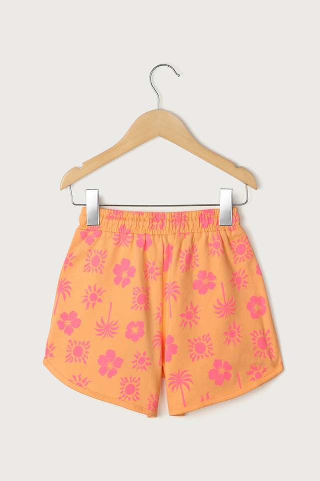 Printed-Cotton-Regular-Fit-Girls-Shorts