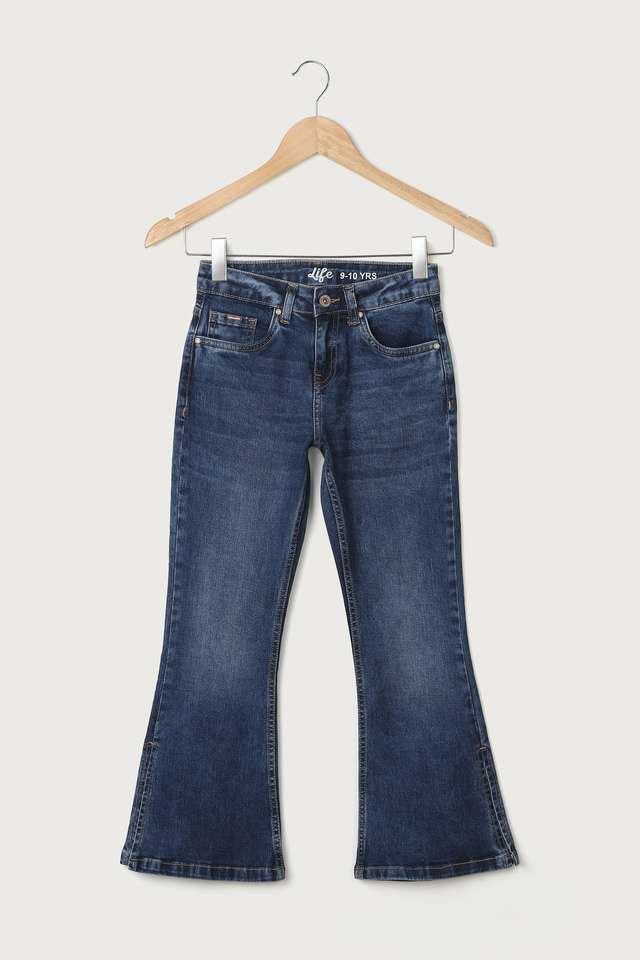 Solid-Denim-Regular-Fit-Girls-Jeans