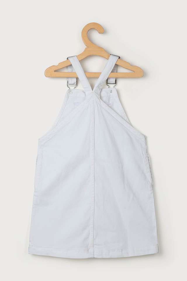 Solid-Denim-Square-Neck-Girls-Casual-Wear-Dress