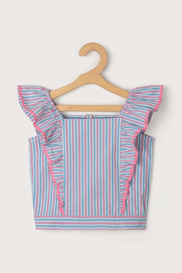 Printed-Cotton-Round-Neck-Girls-Top