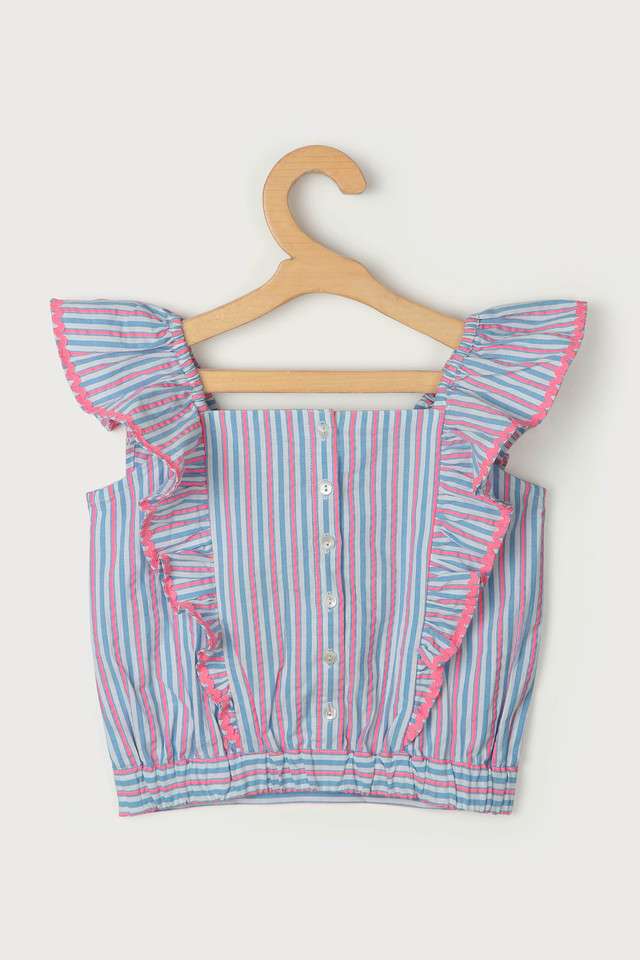 Printed-Cotton-Round-Neck-Girls-Top