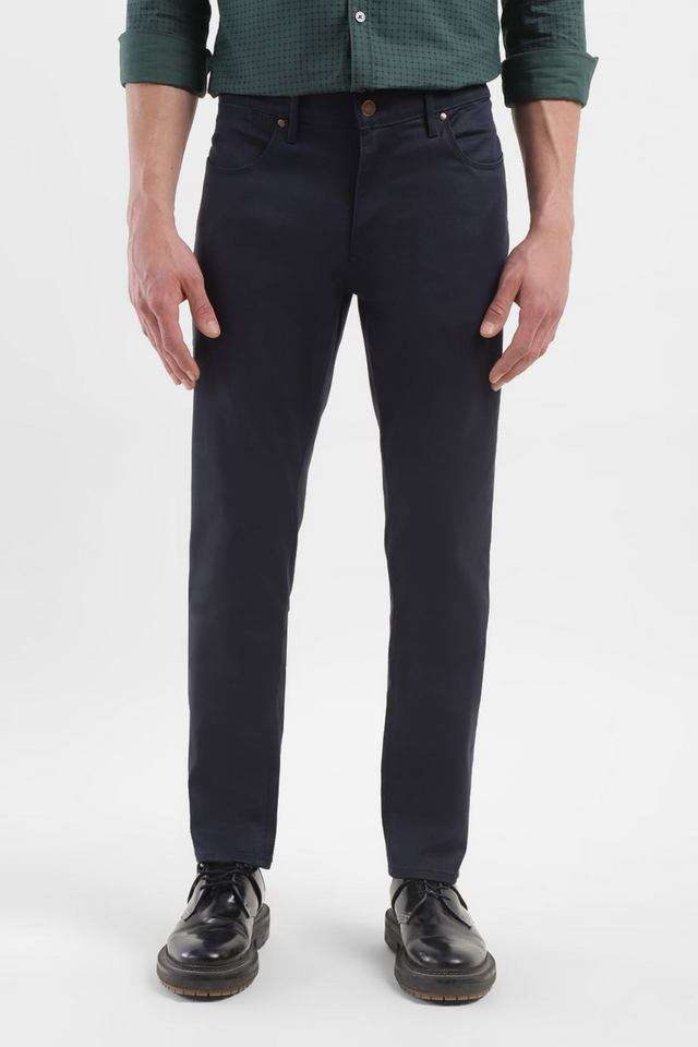 Solid-Cotton-Slim-Fit-Men-s-Jeans