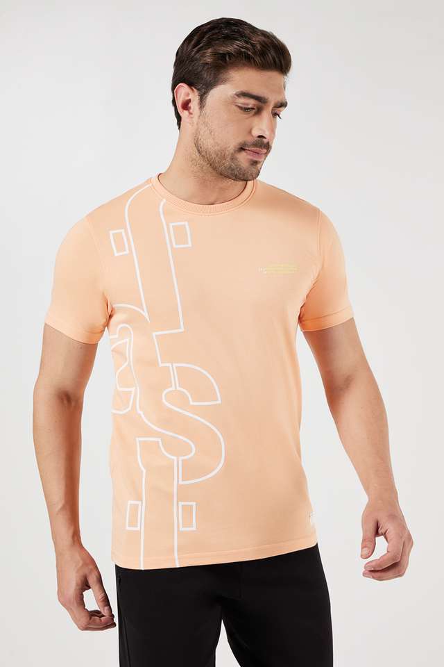 Printed-Blended-Fabric-Regular-Fit-Men-T-Shirt