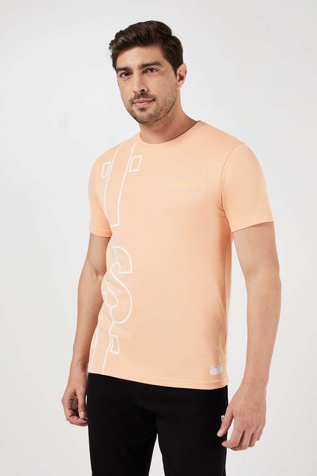 Printed-Blended-Fabric-Regular-Fit-Men-T-Shirt
