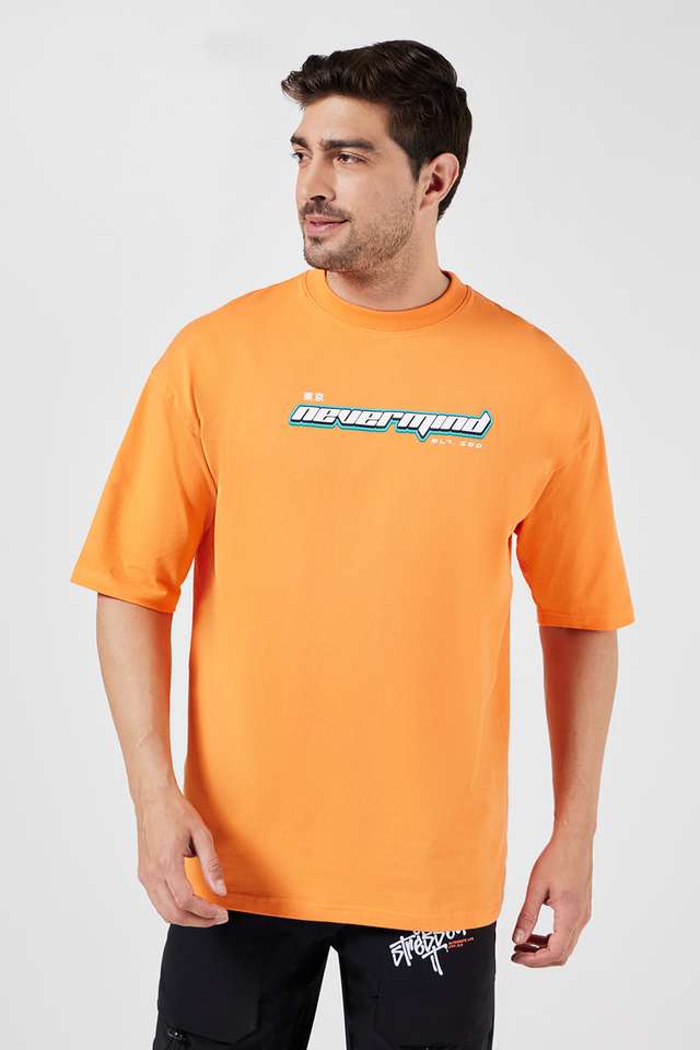 Printed-Blended-Fabric-Relaxed-Fit-Men-T-Shirt