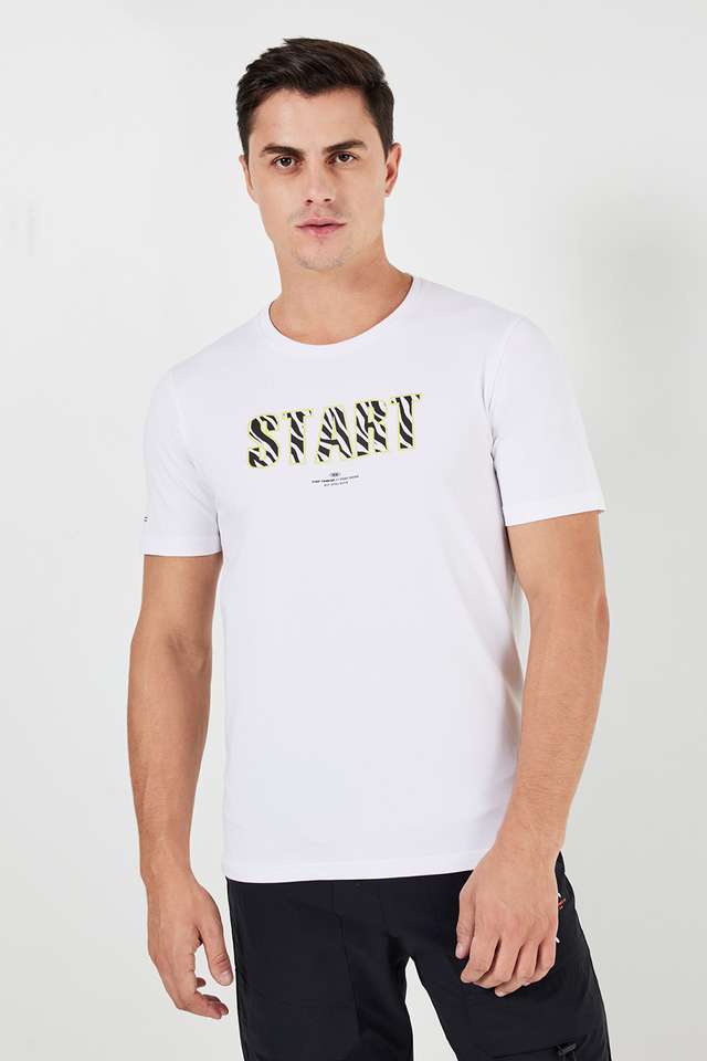 Printed-Cotton-Blend-Round-Neck-Men-s-T-Shirt