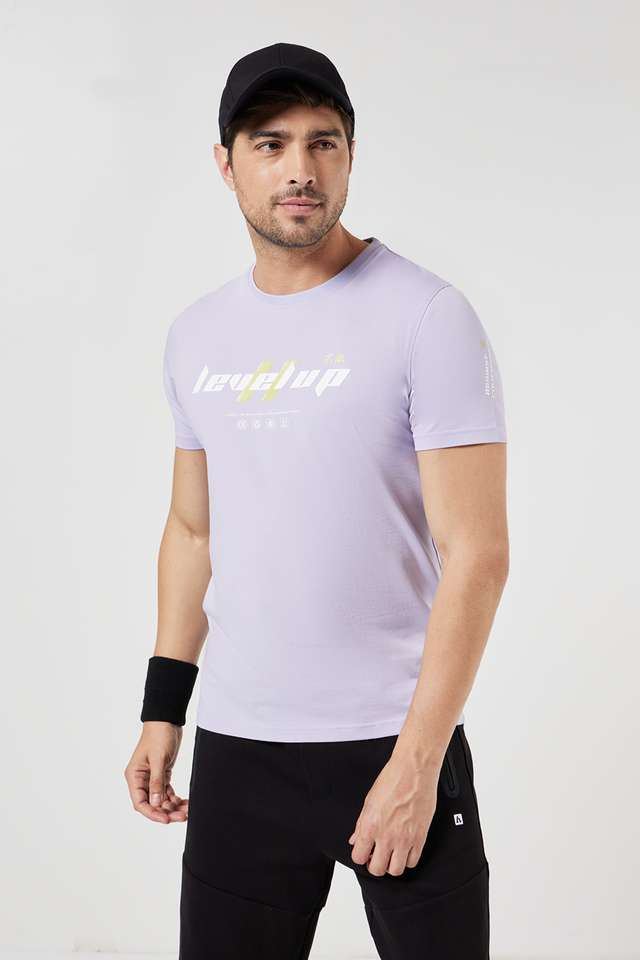 Typographic-Blended-Fabric-Regular-Fit-Men-T-Shirt