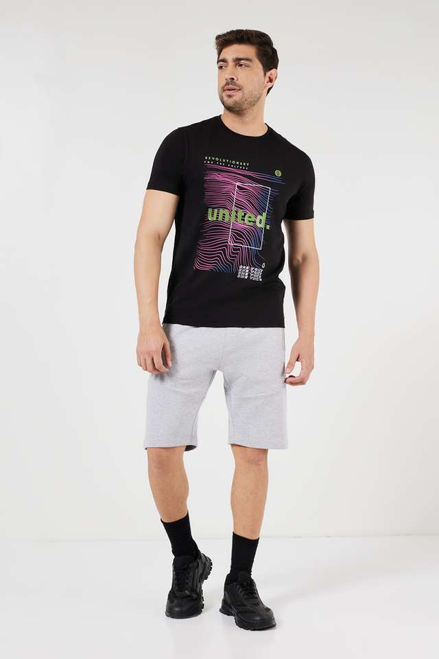 Printed-Blended-Fabric-Regular-Fit-Men-T-Shirt