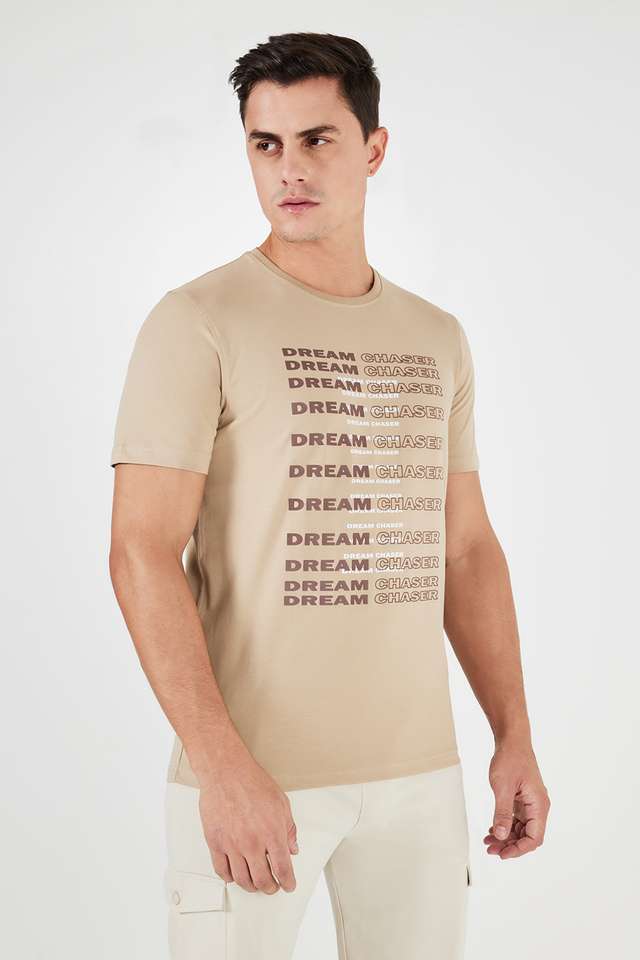 Typographic-Cotton-Blend-Regular-Fit-Men-T-Shirt