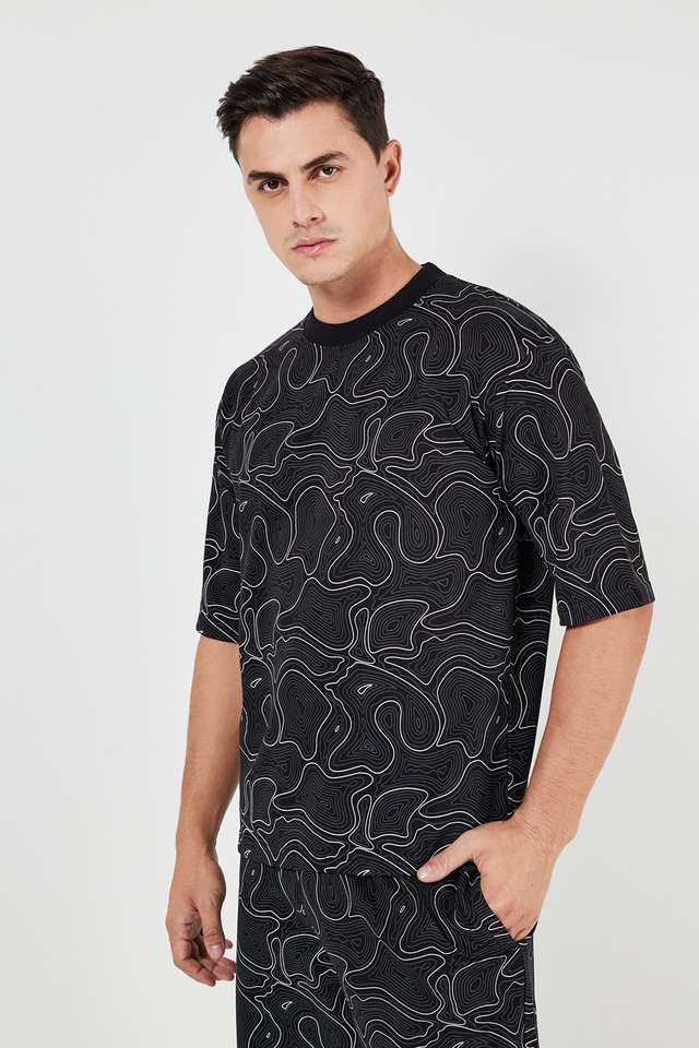 Printed-Cotton-Blend-Relaxed-Fit-Men-T-Shirt