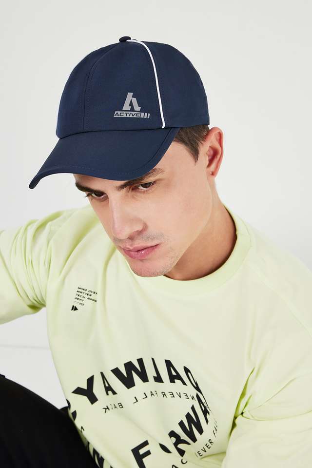 Solid-Polyester-Regular-Fit-Men-s-Cap