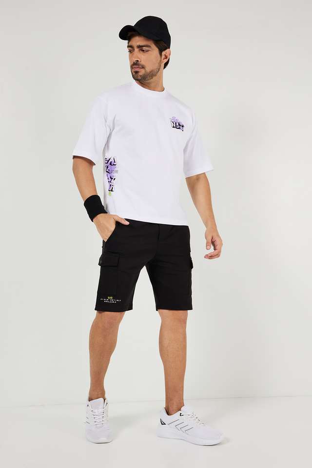 Regular-Fit-Cotton-Blend-Men-s-Casual-Wear-Shorts