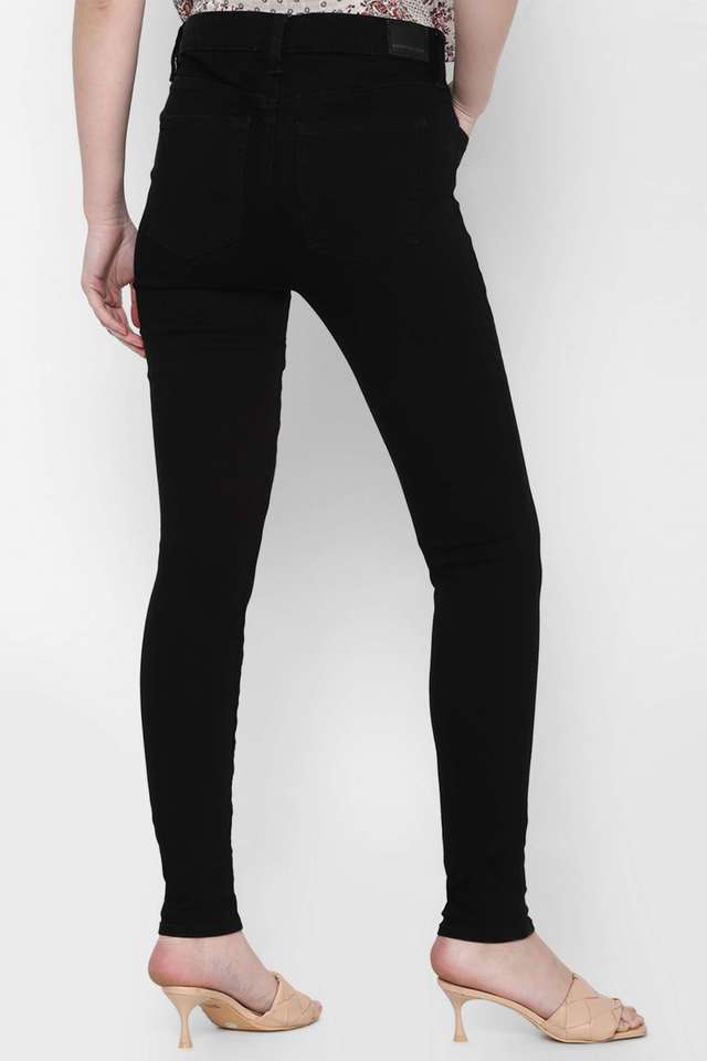 High-Rise-Dark-Wash-Cotton-Blend-Skinny-Fit-Women-s-Jeans