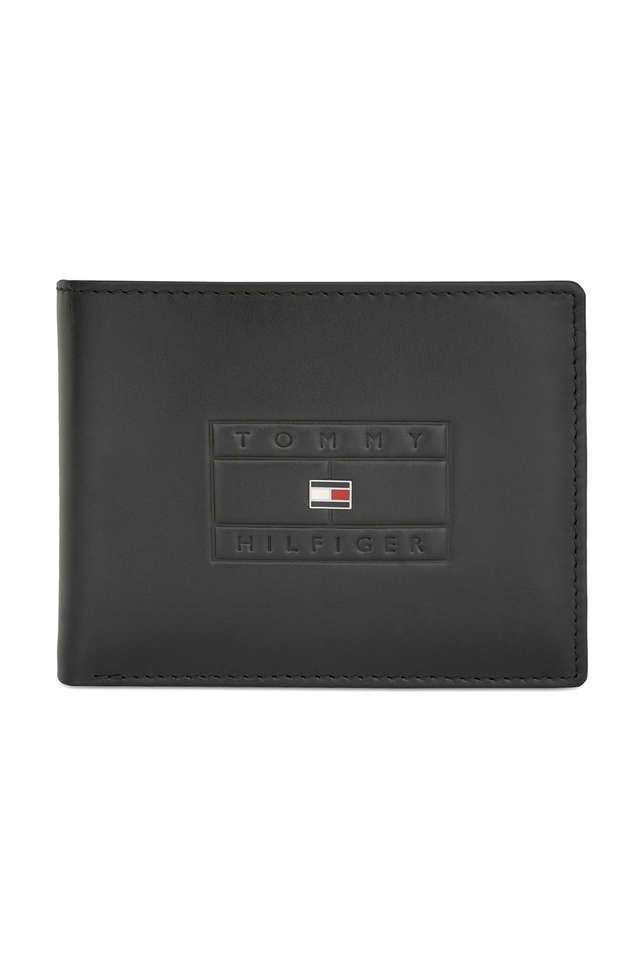Men-s-Pure-Leather-Passcase-Bi-Fold-Wallet