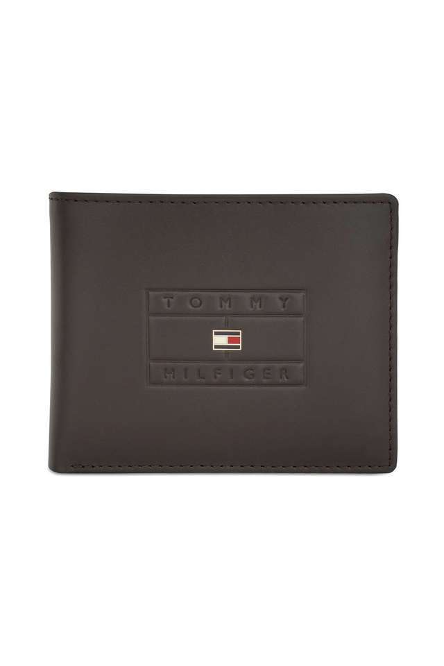 Men-s-Pure-Leather-Passcase-Bi-Fold-Wallet