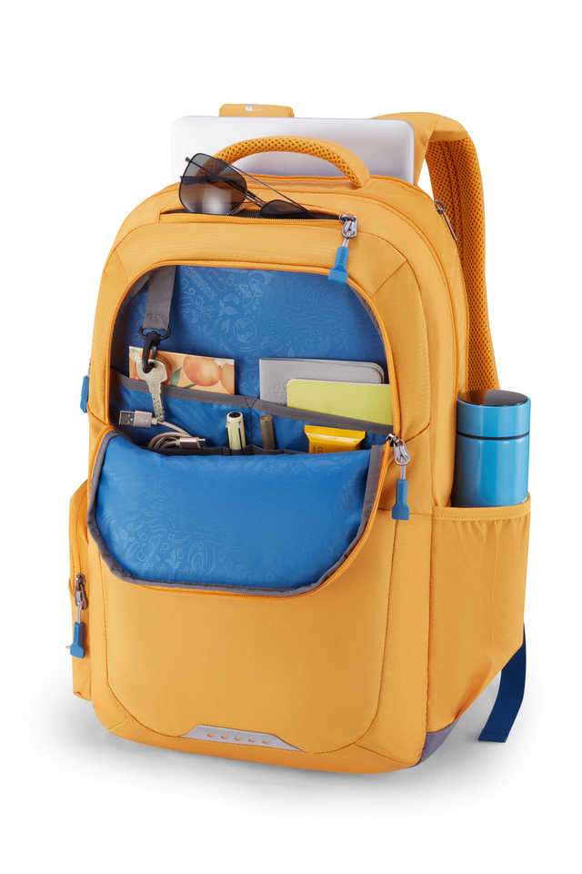 Buy American Tourister yellow Zipper Brett Polyester Men's