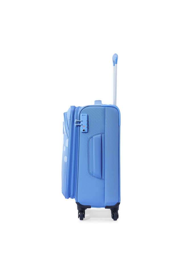 poppy【新品未使用】Border muffler　blue border Buy American Tourister blue Men's Pop Dot Polyester Soft Trolley