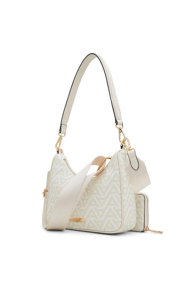 Buy ALDO Bone White Zipper Synthetic Women's Casual Wear