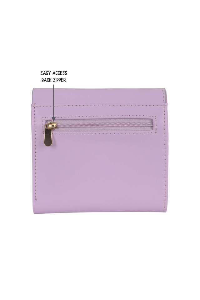 Lz-Cacn-PVC-Button-Closure-Women-s-Wallet