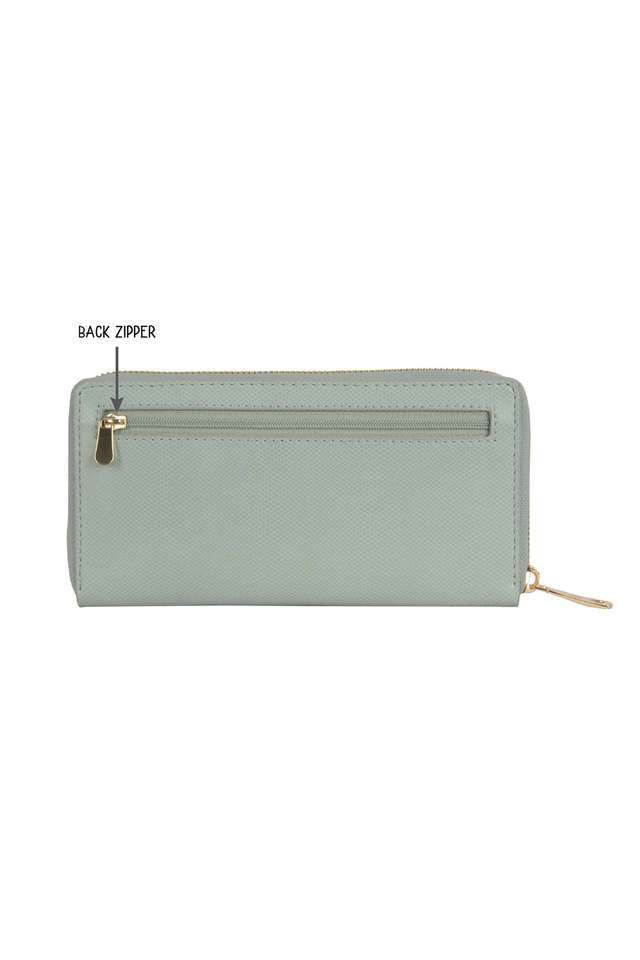 Lw-Los-PVC-Zipper-Closure-Women-s-Wallet