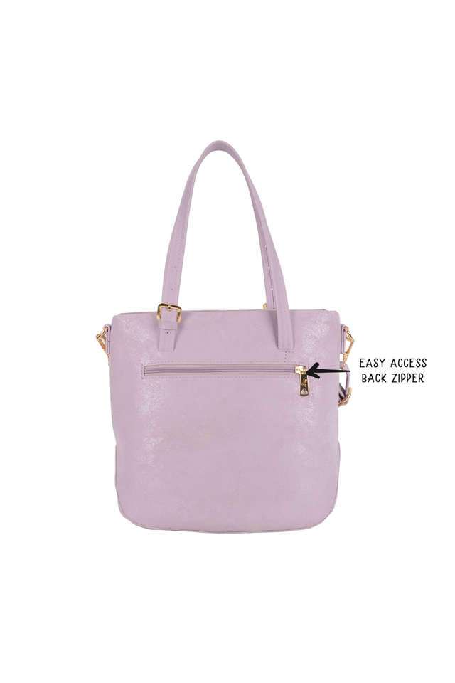 L-Rome-PVC-Zipper-Closure-Women-s-Tote-Bag