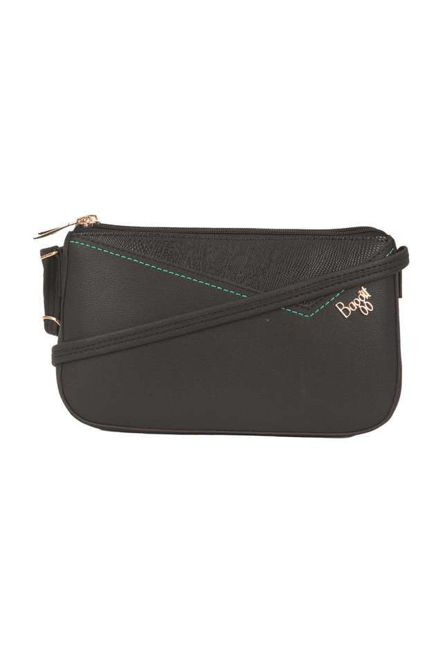 PVC-Zipper-Closure-Women-s-Sling-Bag