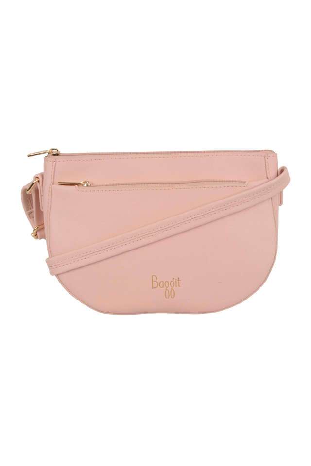 PVC-Zipper-Closure-Women-s-Sling-Bag