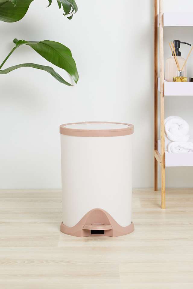 Orion-Beige-Bin-With-Inner-Bucket-8-Ltr