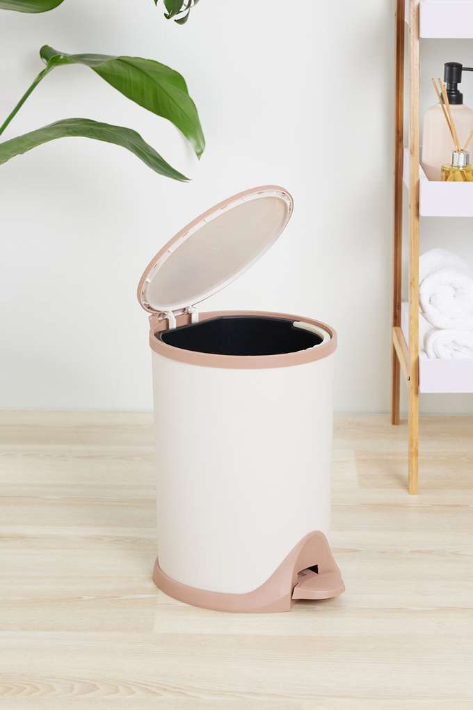 Orion-Beige-Bin-With-Inner-Bucket-8-Ltr