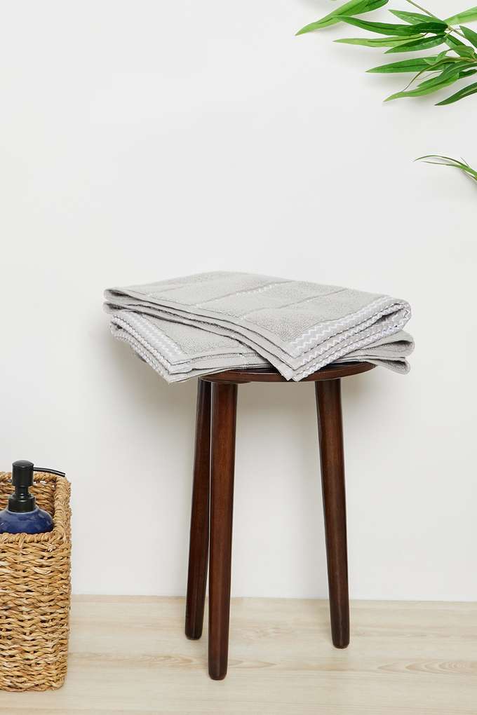 Noah-Zero-Twist-Hand-Towel-Grey---Set-of-2