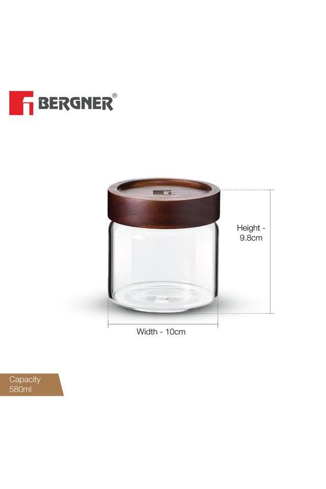 Acadia-Borosilicate-Glass-Jar-With-Wooden-Lid.-10x10x9.8-cm---580-ml