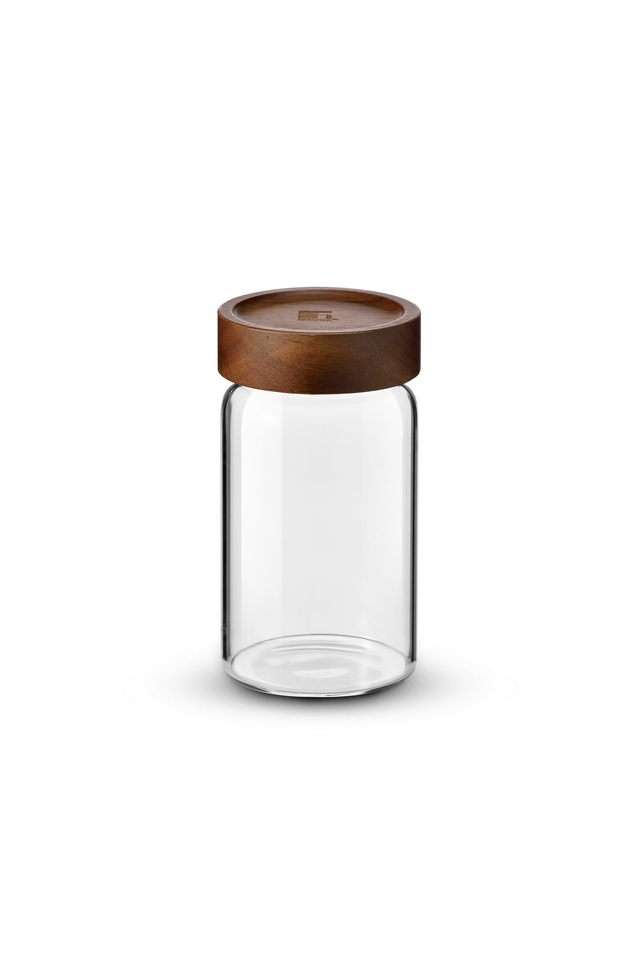 Acadia-Borosilicate-Glass-Jar-With-Wooden-Lid.-8x8x15-cm---550-ml