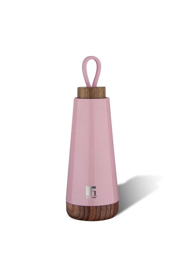 Walking-Stainless-Steel-Vaccum-Bottle-370-ml-Peach