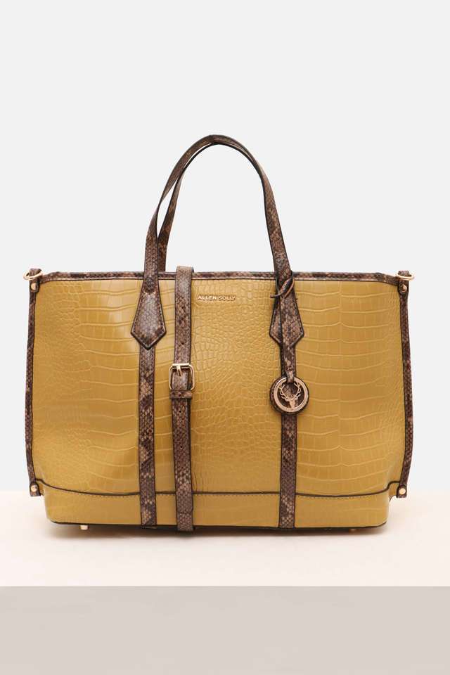 Textured-PU-Zipper-Closure-Women-s-Formal-Tote-Bag