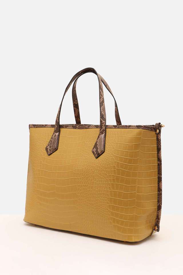 Textured-PU-Zipper-Closure-Women-s-Formal-Tote-Bag