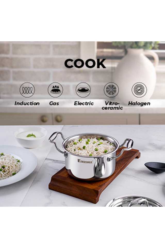 Argent-Mini-Triply-Casserole-With-Lid-16Cm