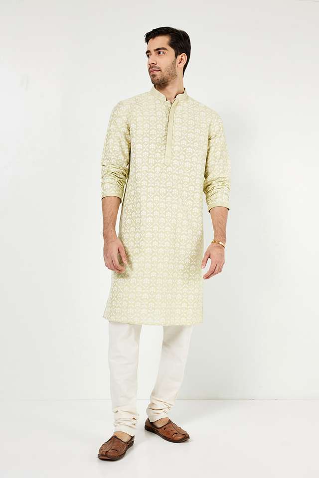 Printed-Blended-Fabric-Men-Festive-Wear-Kurta