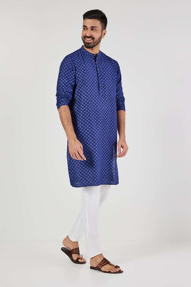 Printed-Blended-Fabric-Men-Festive-Wear-Kurta