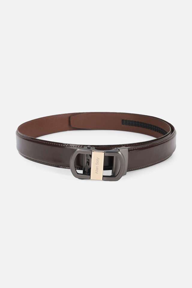 Solid-Genuine-Leather-Men-s-Formal-Autolock-Belt