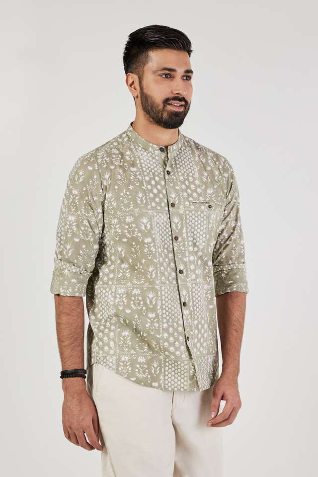 Stripes-Cotton-Regular-Fit-Men-s-Casual-Shirt