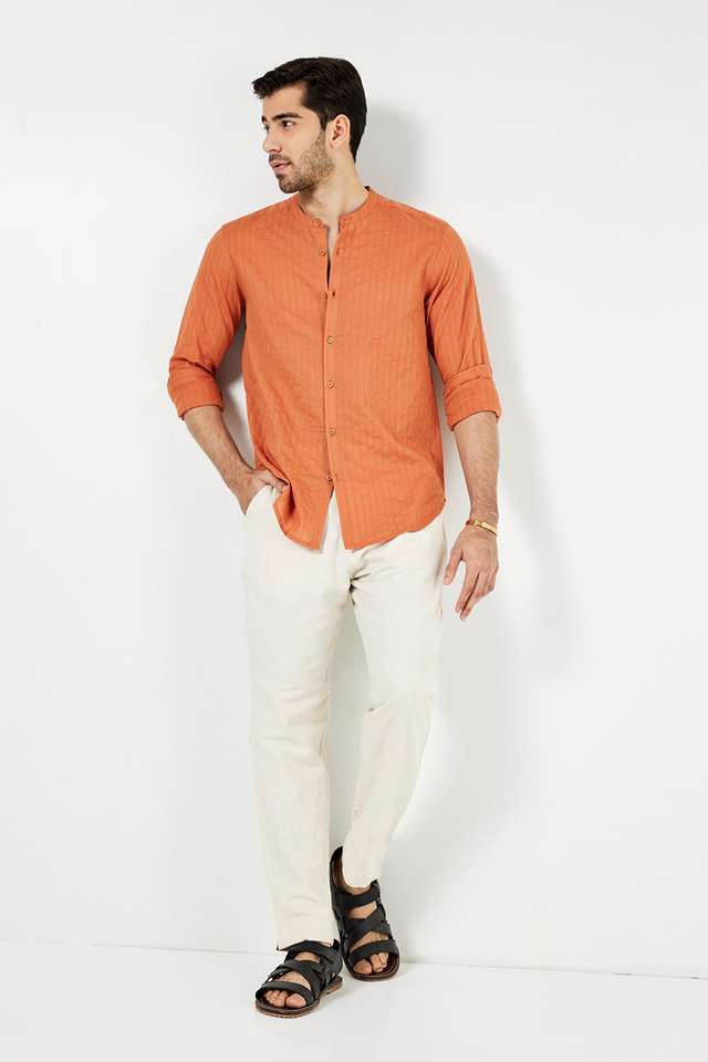 Stripes-Cotton-Regular-Fit-Men-s-Casual-Shirt