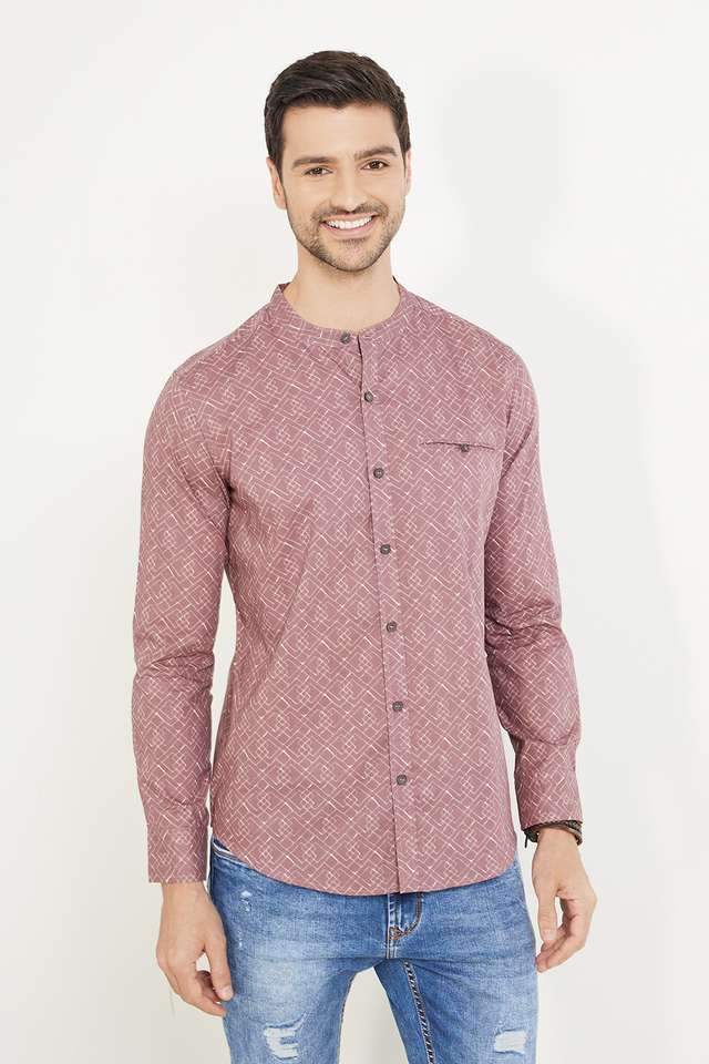 Block-Print-Cotton-Regular-Fit-Men-s-Casual-Shirt