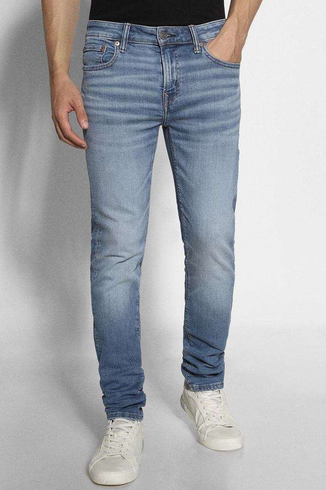 Light-Wash-Cotton-Stretch-Skinny-Fit-Men-s-Jeans