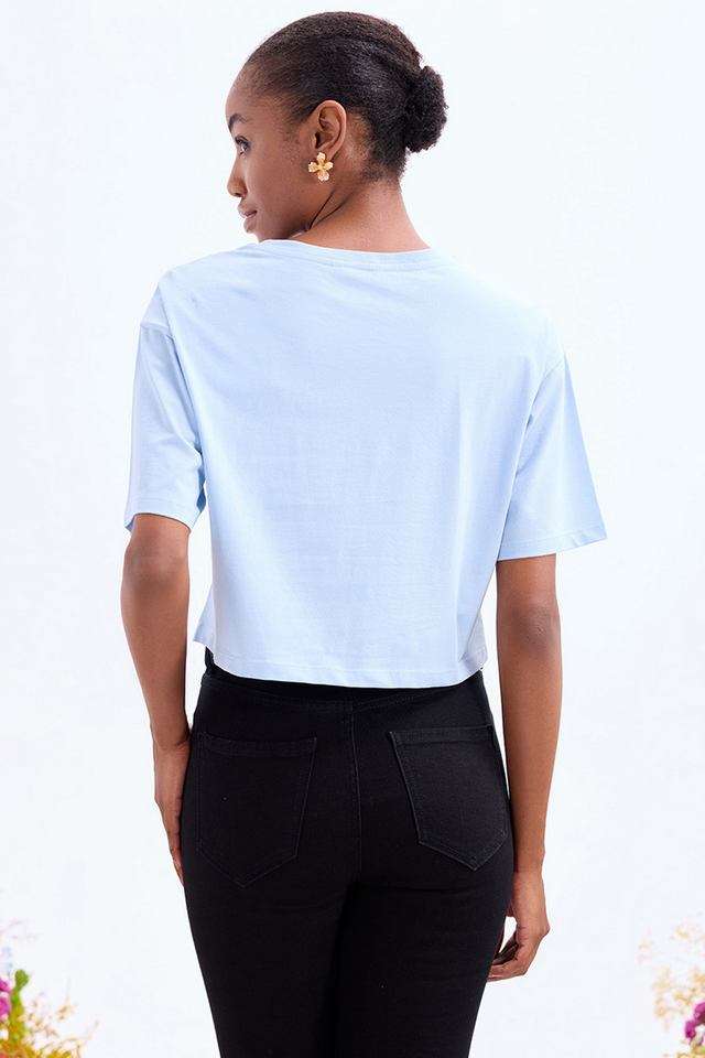 Printed-Cotton-Round-Neck-Women-s-Top