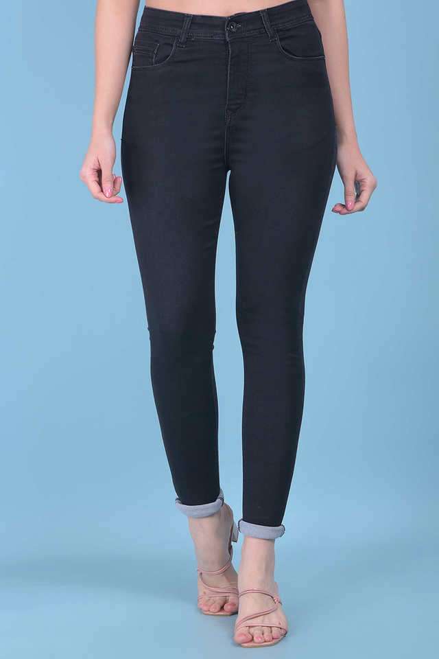 crimsoune club Mid Rise Dark Wash Cotton Skinny Fit Women's Jeans-picture-25