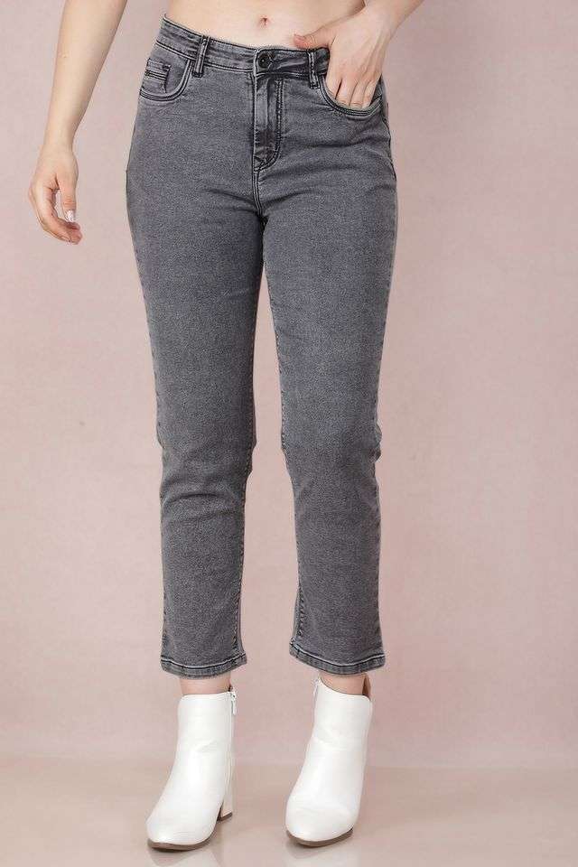 crimsoune club Mid Rise Light Wash Blended Skinny Fit Women's Jeans-picture-28