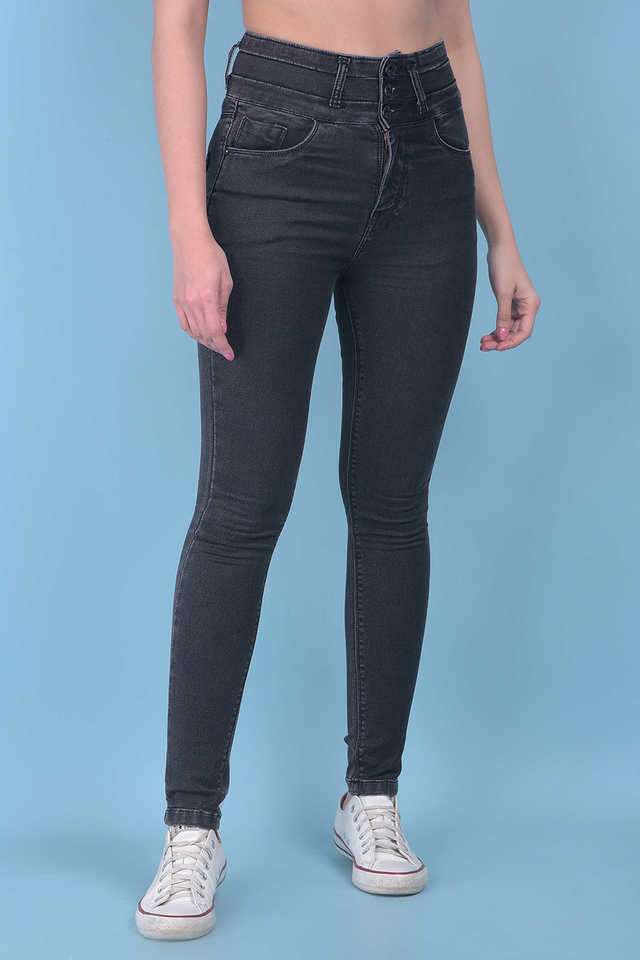 crimsoune club Mid Rise Dark Wash Cotton Skinny Fit Women's Jeans-picture-24